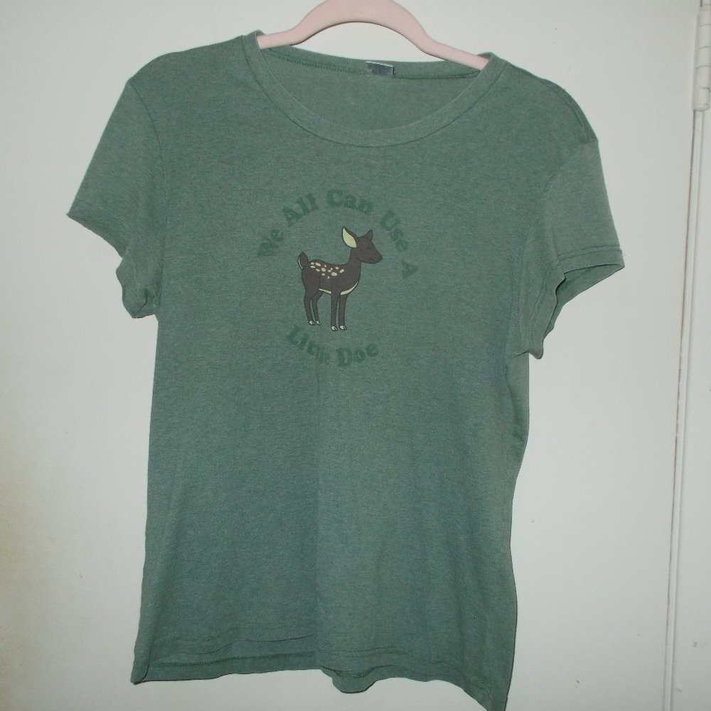 Steve & Barry's Graphic Tee Green Size Extra Large